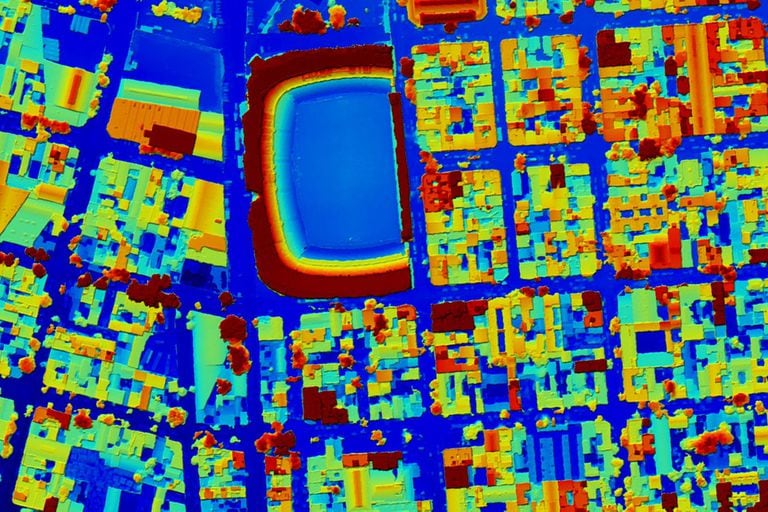 Imágenes de drone del estadio de Boca Juniors