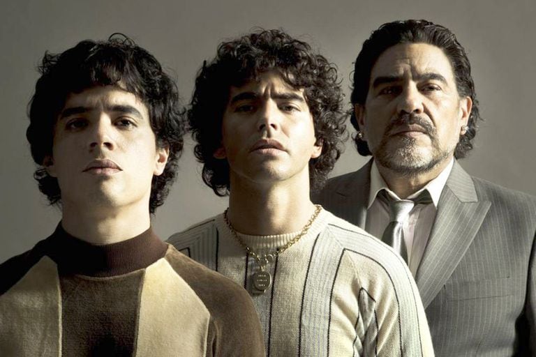 Los actores que personificarán a Maradona en las distintas etapas de su vida en la serie en "Sueño Bendito".