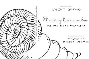 Un relato poético ilustrado con traducción al braille