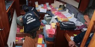 Traful, el velero que fue encontrado en Puerto Madero con 444 kilos de droga