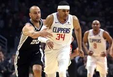 Los Spurs perdieron con Clippers, pero volvió Manu Cañóbili