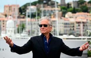 Michael Douglas fue recibido en Cannes con honores