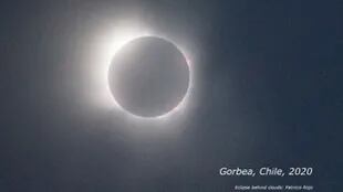 Eclipse solar total avistado en Chile en 2020