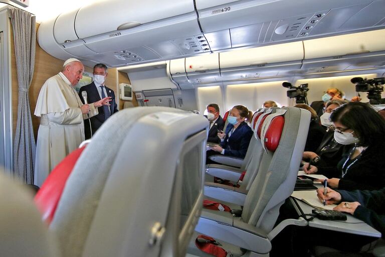 El Papa habló sobre su demorado viaje a la Argentina en el avión