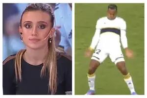Morena Beltrán apuntó contra Villa por su polémico festejo en el gol de Boca contra Central