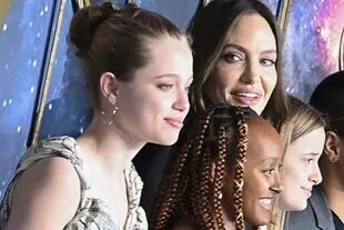 Shiloh Jolie-Pitt, la hija de Angelina Jolie y Brad Pitt, en una gala de premiación