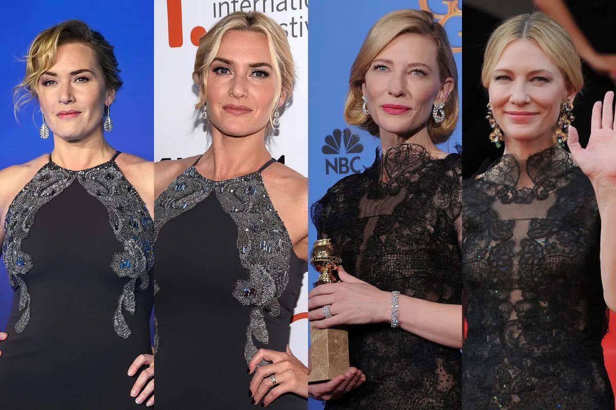 Cate Blanchett, Kate Winslet y otras famosas que repitieron vestido en la  alfombra roja - LA NACION