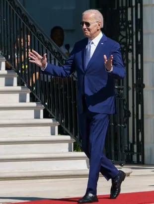 Joe Biden im Weißen Haus (Foto von Mandel NGAN/AFP)