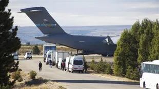 El Boeing de Obama, en Bariloche
