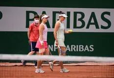 Para Podoroska, el sueño del dobles en París terminó con una derrota ajustada