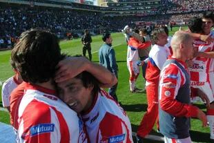 En 2011, cuando Unión volvió a Primera, le ganó a Colón y festejó de visitante