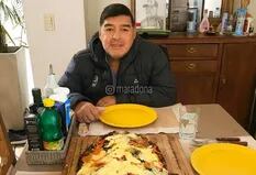 El divertido cruce entre Maradona y Nalbandian por un pescado a la pizza