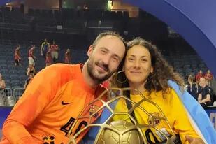 Leonel Maciel, el segundo argentino en conquistar la Champions League de handball