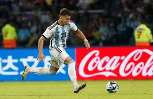 La selección argentina lidera el grupo A y está clasificada a octavos de final del Mundial