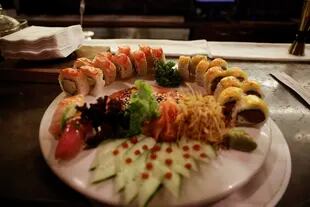 La degustación de sushi es el plato más pedido