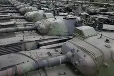 Un hangar en Bélgica lleno de tanques Leopard genera debate