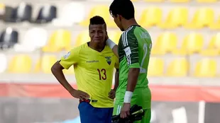 Castillo ha hecho parte de las selecciones de Ecuador juveniles.