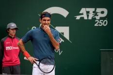 Federer se prepara para volver a las prácticas y eligió a su "sparring" de mayor confianza