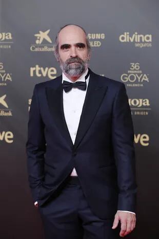 Luis Tosar en la alfombra roja de los Premios Goya 2022