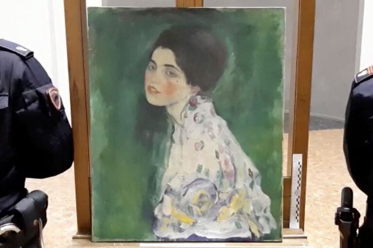 Confiesan autoría del robo de la obra “Retrato de una dama” de Gustav Klimt