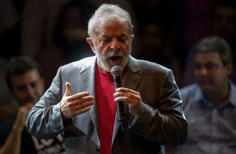 Lula, dos días antes de la decisión de la Corte, en Río de Janeiro