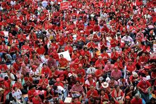 Los camisas rojas es un grupo de presión que se creó en 2006 para apoyar al exprimer ministro Thaksin Shinawatra