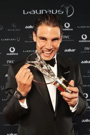 Rafael Nadal se quedó con el último Premio Laureus al mejor deportista del año.