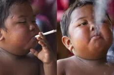 Así luce hoy el bebé que fumaba 40 cigarrillos al día y cuyo caso conmocionó al mundo