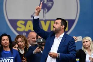 Salvini es el líder de la derechista Liga