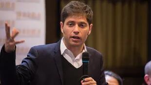 El ministro de Economía de la Nación y primer candidato a diputado en la Ciudad por el Frente para la Victoria (FpV), Axel Kicillof