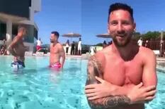 La impensada ayuda que recibió Lionel Messi para grabar un saludo
