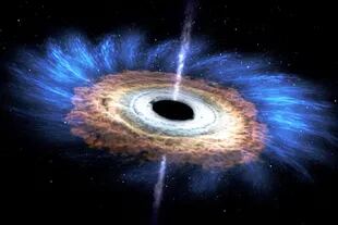 Un grupo de astrónomos consiguió detectar, por primera vez, la radiación procedente de la región del espacio situada detrás del agujero negro supermasivo