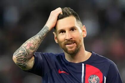 Lionel Messi durante el partido que disputan Paris Saint-Germain (PSG) y Clermont Foot 63