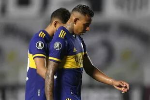 Sebastián Villa, uno de los puntos conflictivos de los últimos tiempos: el delantero se fue a Colombia por decisión propia, porque Boca le negó una transferencia a Bélgica