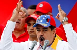 El presidente Nicolás Maduro (AP Foto/Natacha Pisarenko)