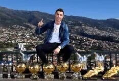 Cristiano y sus trofeos personales: "No imaginaba sacarme una foto como ésta"