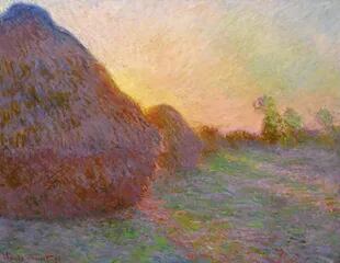 Almiares, 1891, Claude Monet  (Sotheby’s)