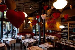 San Valentín: declaraciones e infidelidades en restaurantes