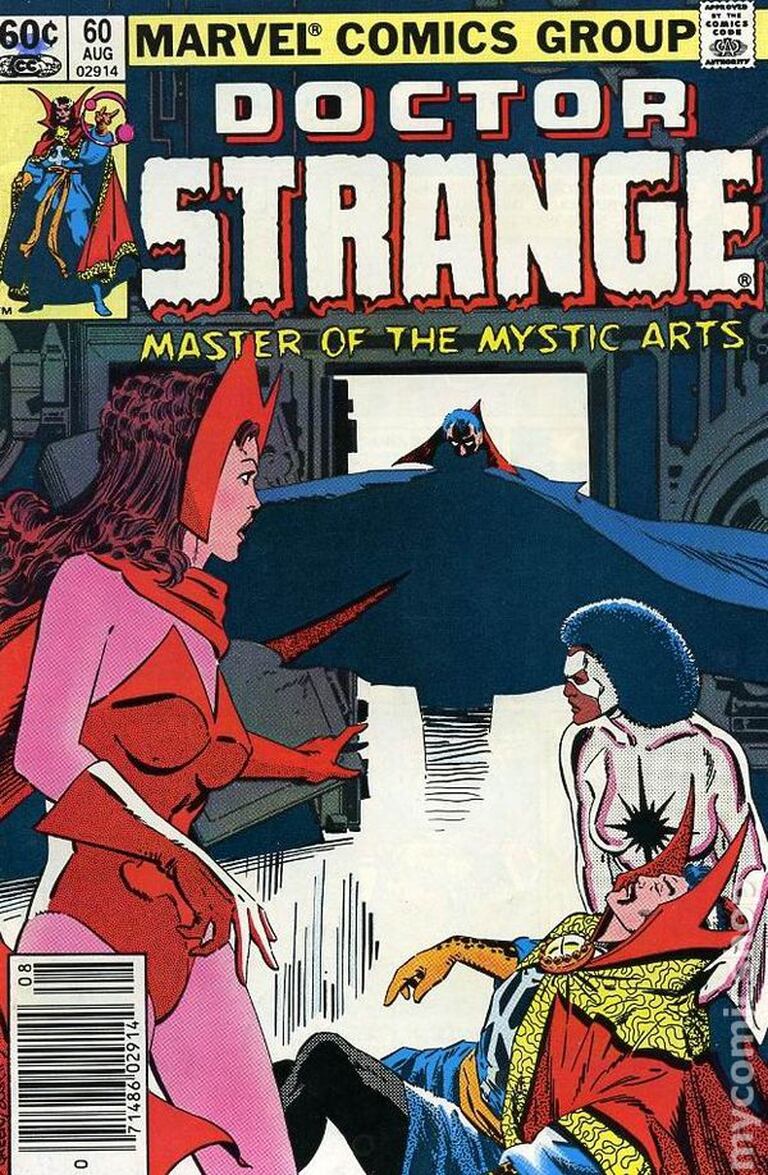 En un cómic de 1983, la segunda Capitana Marvel, la Bruja Escarlata y Doctor Strange se enfrentaron a Drácula.