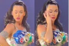 Katy Perry sufrió un percance con su párpado en pleno show y generó preocupación entre sus fans