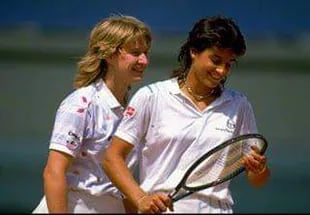 En la década del 80 debutó Gabriela Sabatini y Emilse disfrutaba de las mieles de ser la N°1 en la Argentina