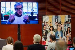 Allen presenta Rifkin's Festival a través de una videoconferencia