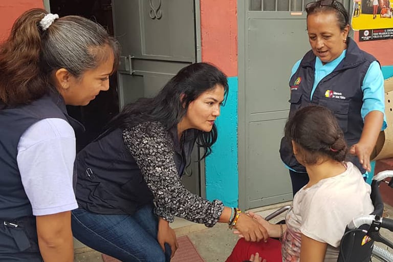 La exministra de Salud de Ecuador, Catalina Andramuño