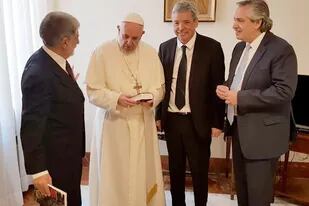 Amorim, Ominami y Fernández tuvieron una audiencia con el Papa en 2018