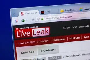 Sitios como LiveLeak comparten producciones de video de tono violento, que suelen ser removidas de las plataformas de las principales compañías tecnológicas