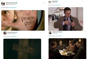 Los usuarios respondieron con distintas series y películas en el hilo de Twitter