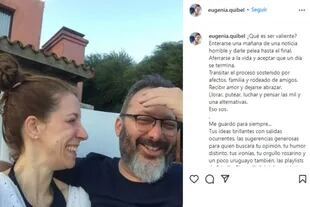 La despedida de la novia de Gerardo (Foto Instagram @eugenia.quibel)