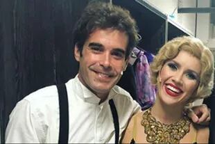 Laurita Fernández y Nicolás Cabré compartieron elenco en Sugar