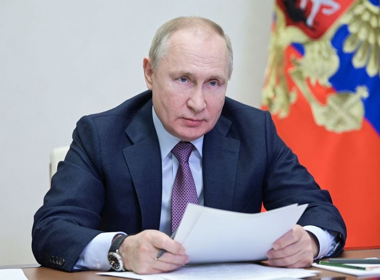 El presidente ruso, Vladimir Putin, vive momentos de alta tensión con el gobierno de Joe Biden