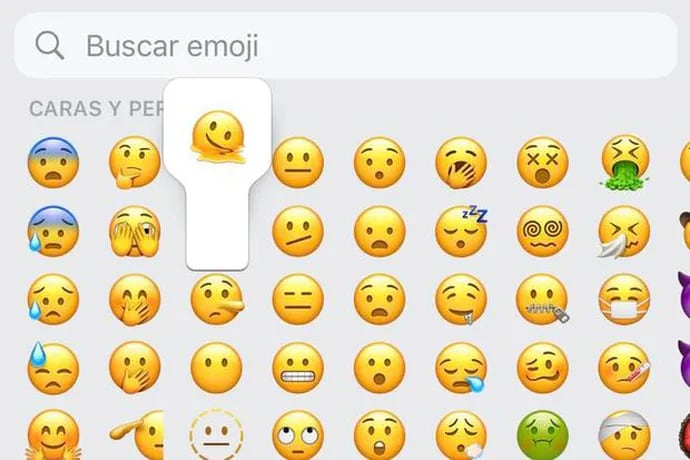 Qué Significa El Emoji De La Cara Derretida En Whatsapp La Nacion 2856